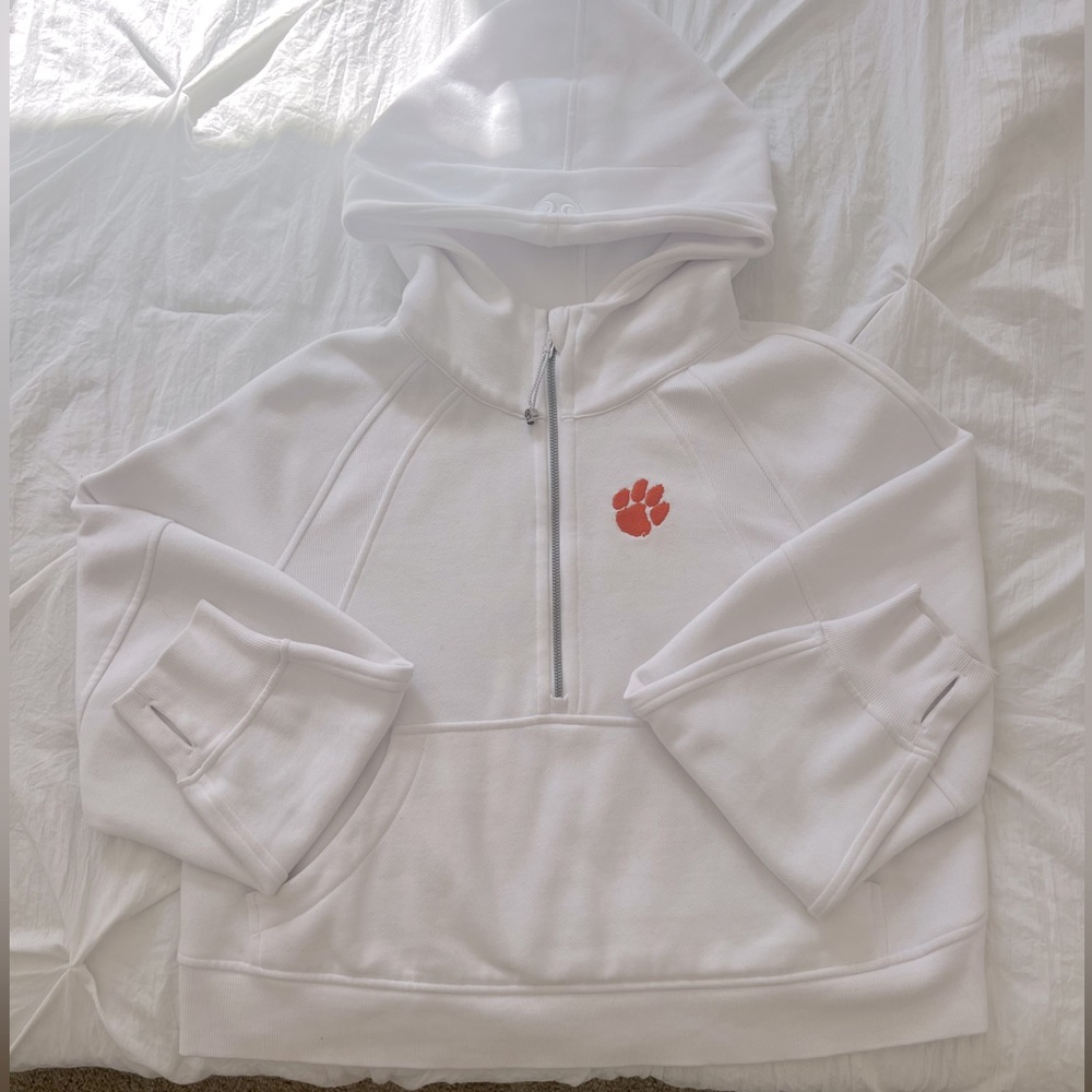 Clemson Lululemon Scuba Half-zip Hoodie